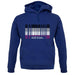 Lgbt Barcode Flags Asexual unisex hoodie