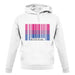 Lgbt Barcode Flags Bisexual unisex hoodie