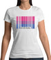 Lgbt Barcode Flags Bisexual Womens T-Shirt