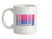 LGBT Barcode Flags - Bisexual Ceramic Mug