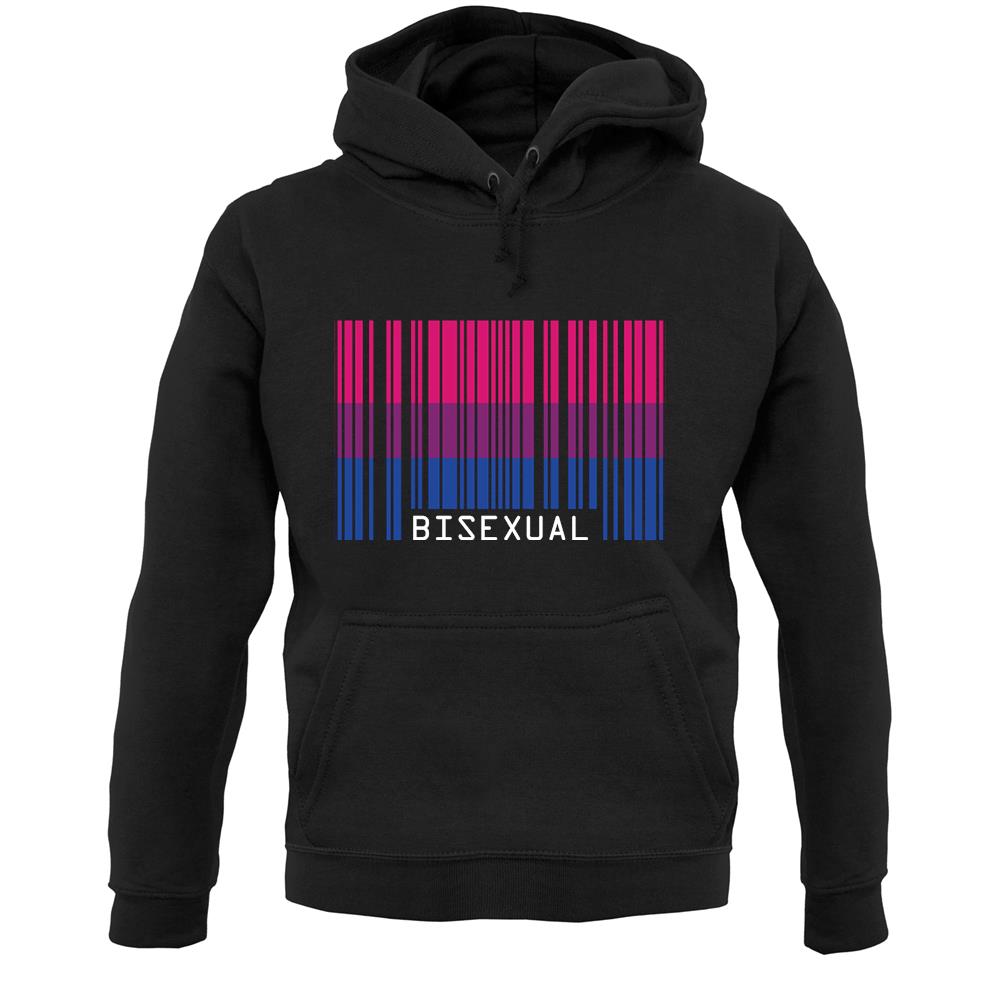 Lgbt Barcode Flags Bisexual Unisex Hoodie