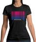 Lgbt Barcode Flags Bisexual Womens T-Shirt