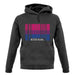 Lgbt Barcode Flags Bisexual unisex hoodie