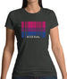 Lgbt Barcode Flags Bisexual Womens T-Shirt