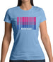 Lgbt Barcode Flags Bisexual Womens T-Shirt