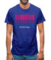 Lgbt Barcode Flags Bisexual Mens T-Shirt