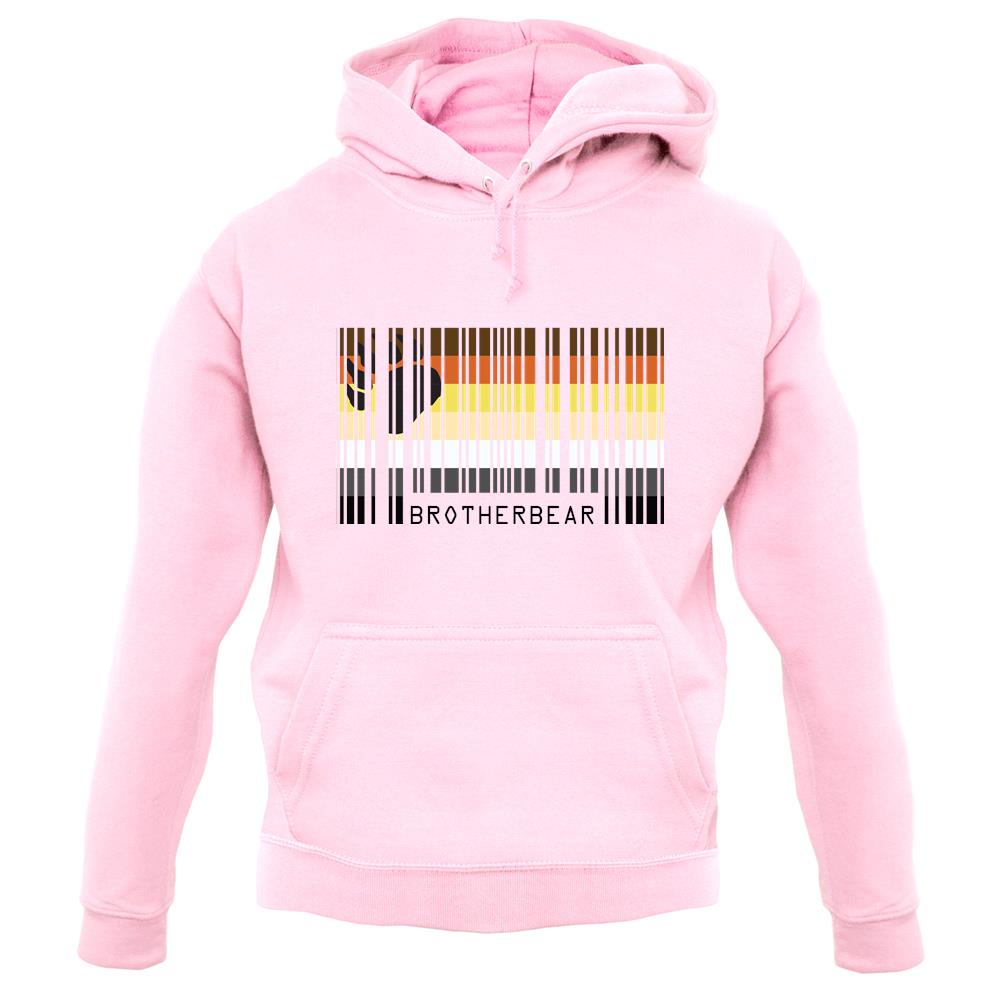 Lgbt Barcode Flags Brother Bear unisex hoodie