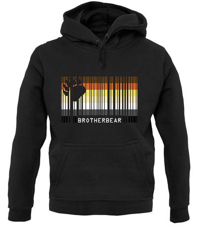 Lgbt Barcode Flags Brother Bear unisex hoodie