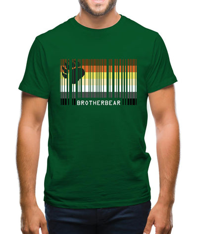Lgbt Barcode Flags Brother Bear Mens T-Shirt