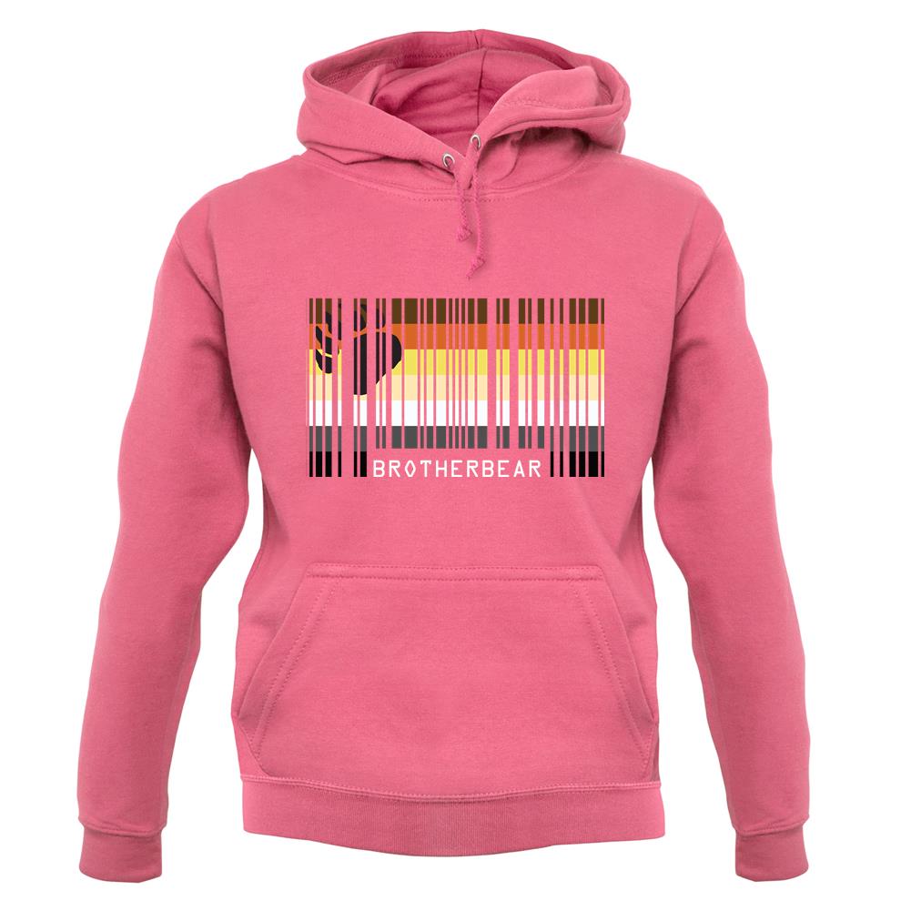 Lgbt Barcode Flags Brother Bear unisex hoodie