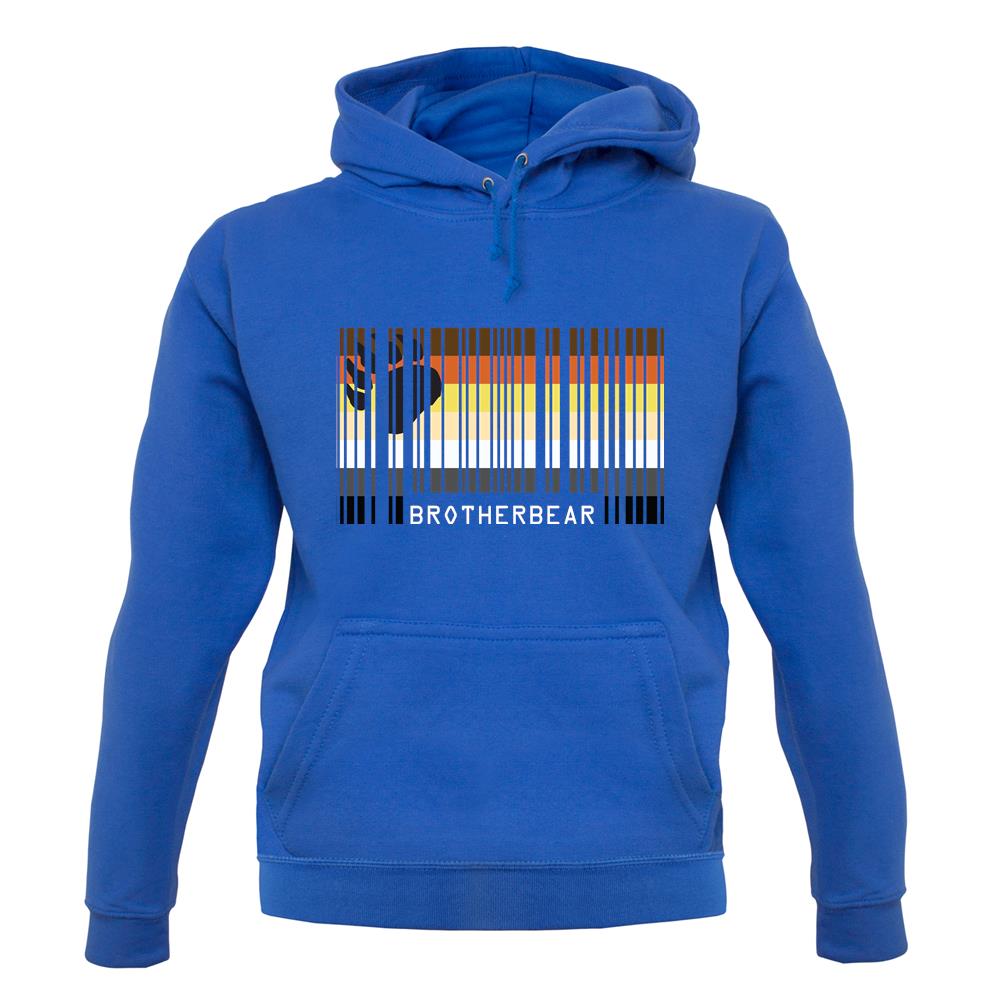 Lgbt Barcode Flags Brother Bear unisex hoodie