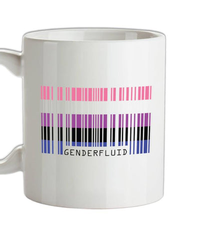 LGBT Barcode Flags - Gender Fluid Ceramic Mug