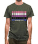 Lgbt Barcode Flags Gender Fluid Mens T-Shirt