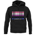 Lgbt Barcode Flags Gender Fluid unisex hoodie