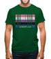 Lgbt Barcode Flags Gender Fluid Mens T-Shirt