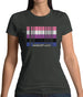 Lgbt Barcode Flags Gender Fluid Womens T-Shirt