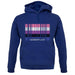 Lgbt Barcode Flags Gender Fluid unisex hoodie