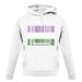 Lgbt Barcode Flags Gender Queer unisex hoodie