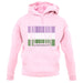 Lgbt Barcode Flags Gender Queer unisex hoodie