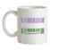 LGBT Barcode Flags - Gender Queer Ceramic Mug