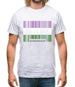 Lgbt Barcode Flags Gender Queer Mens T-Shirt