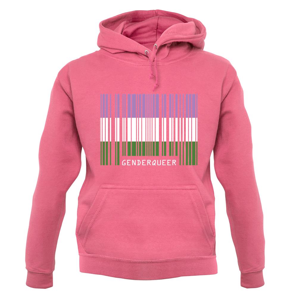 Lgbt Barcode Flags Gender Queer unisex hoodie