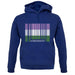 Lgbt Barcode Flags Gender Queer unisex hoodie