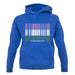 Lgbt Barcode Flags Gender Queer unisex hoodie