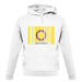 Lgbt Barcode Flags Intersex unisex hoodie