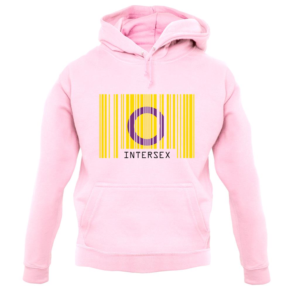 Lgbt Barcode Flags Intersex unisex hoodie
