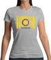 Lgbt Barcode Flags Intersex Womens T-Shirt