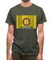 Lgbt Barcode Flags Intersex Mens T-Shirt
