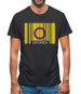 Lgbt Barcode Flags Intersex Mens T-Shirt