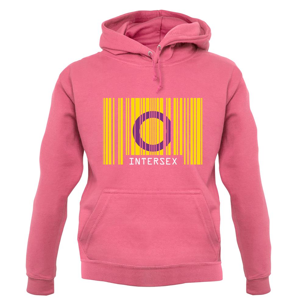 Lgbt Barcode Flags Intersex unisex hoodie