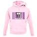 Lgbt Barcode Flags Lesbian unisex hoodie