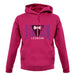 Lgbt Barcode Flags Lesbian unisex hoodie