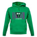 Lgbt Barcode Flags Lesbian unisex hoodie