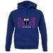 Lgbt Barcode Flags Lesbian unisex hoodie