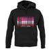 Lgbt Barcode Flags Lipstick Lesbian unisex hoodie
