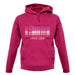 Lgbt Barcode Flags Lipstick Lesbian unisex hoodie