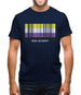 Lgbt Barcode Flags Nonbinary Mens T-Shirt