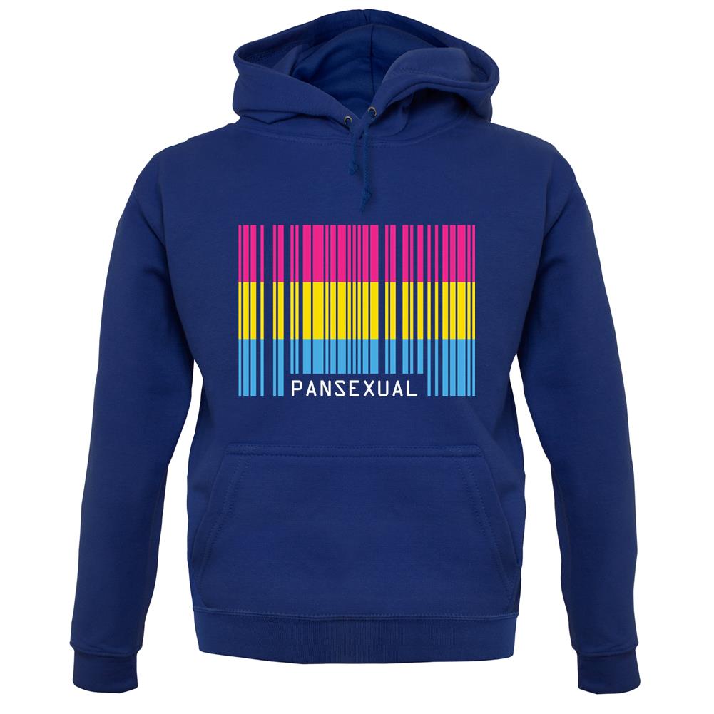 Lgbt Barcode Flags Pan Sexual unisex hoodie
