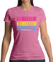 Lgbt Barcode Flags Pan Sexual Womens T-Shirt