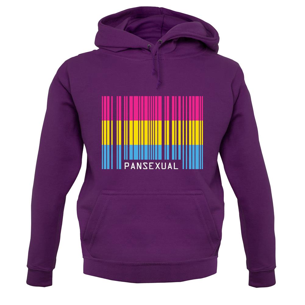 Lgbt Barcode Flags Pan Sexual unisex hoodie