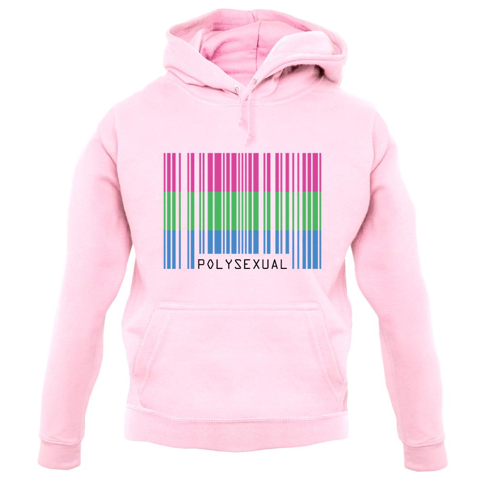 Lgbt Barcode Flags Polysexual unisex hoodie