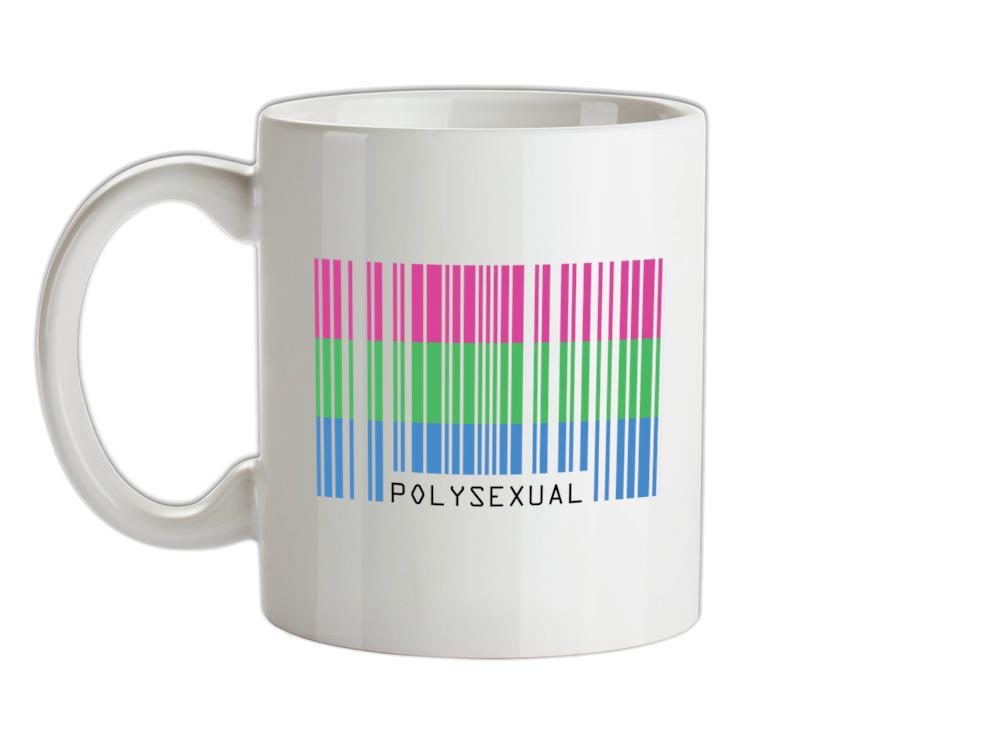 LGBT Barcode Flags - PolySexual Ceramic Mug