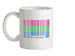 LGBT Barcode Flags - PolySexual Ceramic Mug