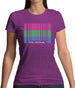 Lgbt Barcode Flags Polysexual Womens T-Shirt