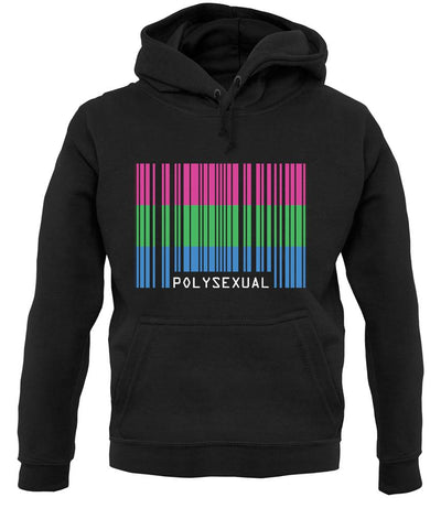 Lgbt Barcode Flags Polysexual unisex hoodie