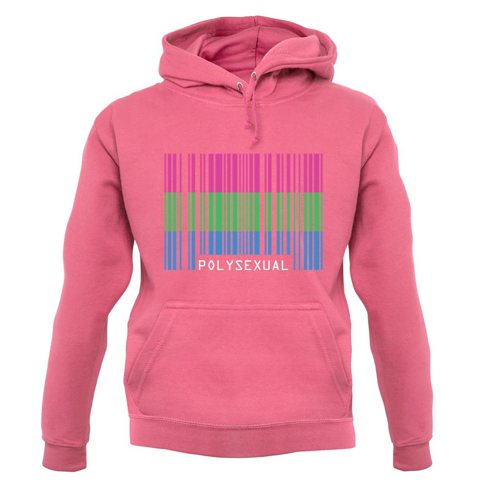 Lgbt Barcode Flags Polysexual unisex hoodie